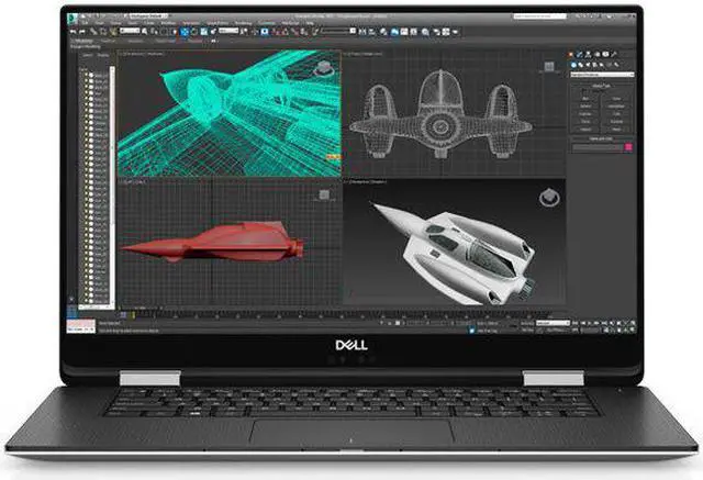 Alt view image 4 of 7 - Dell Precision 5530 15.69" 4K 3840 x 2160 Touch 2-in-1 Flip Design Convertible Workstation - 8th Gen Intel Core i7-8706G 4TB SSD 16GB DDR4 RAM Webcam Windows 11 Pro