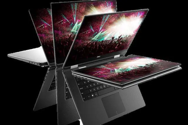 Alt view image 7 of 7 - Dell Precision 5530 15.69" 4K 3840 x 2160 Touch 2-in-1 Flip Design Convertible Workstation - 8th Gen Intel Core i7-8706G 4TB SSD 16GB DDR4 RAM Webcam Windows 11 Pro