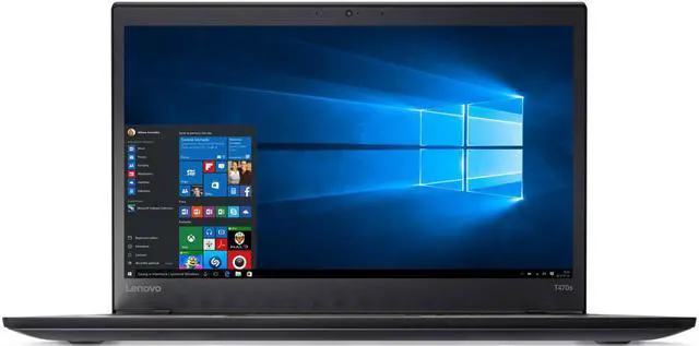 Main image of Lenovo Thinkpad T470s 14" FHD (1920 x 1080p) IPS Display Ultarbook Laptop Intel Core i5-6300U 2.4GHz 8GB DDR4 RAM 2TB NVMe SSD Webcam WiFi Bluetooth Windows 10 Pro
