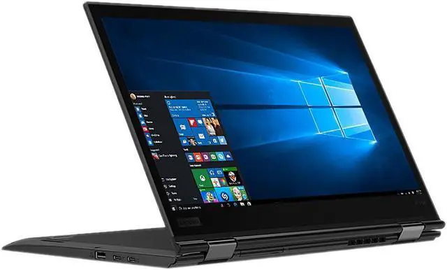 Alt view image 3 of 7 - Grade A Lenovo ThinkPad X1 YOGA (Gen 3) 14 FHD 1920 x 1080 Touchscreen Convertible 2-in-1 Ultrabook Laptop w/ Pen - 8th Gen Intel QUAD Core i5-8350U 128 GB SSD 16GB RAM WiFi Webcam Windows 10 Pro