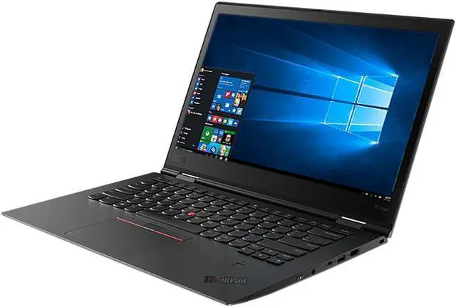 Alt view image 2 of 7 - Grade A Lenovo ThinkPad X1 YOGA (Gen 3) 14 FHD 1920 x 1080 Touchscreen Convertible 2-in-1 Ultrabook Laptop w/ Pen - 8th Gen Intel QUAD Core i5-8350U 128 GB SSD 16GB RAM WiFi Webcam Windows 10 Pro