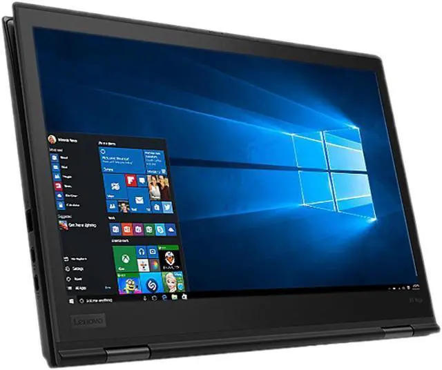 Alt view image 6 of 7 - Grade A Lenovo ThinkPad X1 YOGA (Gen 3) 14 FHD 1920 x 1080 Touchscreen Convertible 2-in-1 Ultrabook Laptop w/ Pen - 8th Gen Intel QUAD Core i5-8350U 128 GB SSD 16GB RAM WiFi Webcam Windows 10 Pro