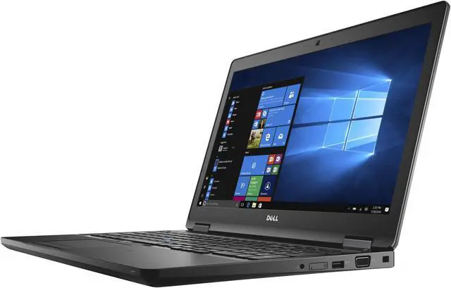 Alt view image 3 of 6 - Dell Latitude 5000 Series 5580 Notebook  7th Gen Intel Core i7-7820HQ Quad Core 2.9GHz CPU - 256 GB SSD - 16GB RAM - 15.6" FHD LED Display - WiFi - Windows 10 Pro