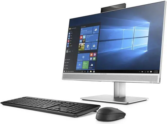 Alt view image 7 of 7 - HP EliteOne 800 G4 24" FHD Touchscreen All in One Desktop Intel Hexa Core i5-8500 3.20GHz 8 GB DDR4 1TB HD DVDRW Windows 11 Pro