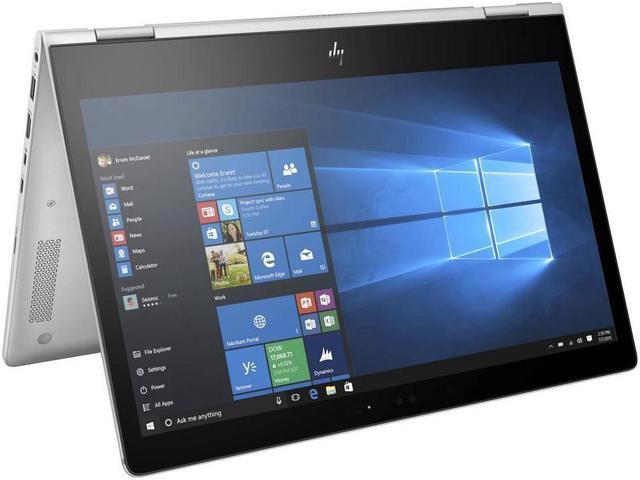 Alt view image 6 of 7 - HP EliteBook X360 1030 G3 13.3" FHD 1920 x 1080 Touchscreen 2-in-1 Flip Design Convertible Notebook - 8th Gen Intel QUAD Core i5-8350U 128 GB SSD 8GB DDR4 RAM Wi-Fi BT Webcam Windows 11 Pro