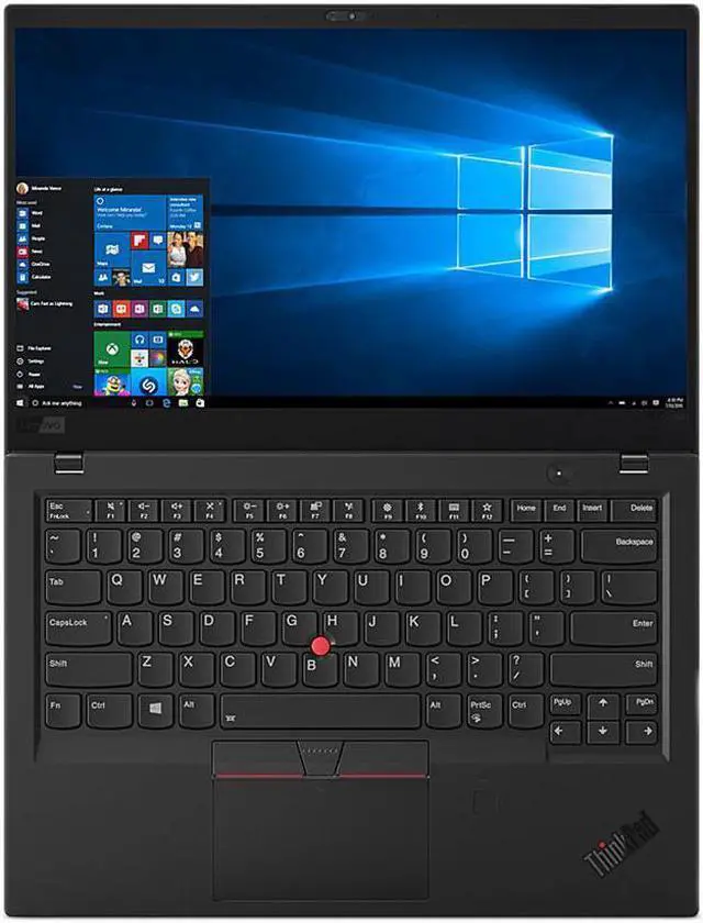 Alt view image 4 of 7 - Lenovo ThinkPad X1 Carbon Gen 6 14" Full HD 1920 x 1080 Ultrabook - 8th Gen Intel QUAD Core i7-8650U 1.9GHz  16 GB RAM DDR4 512 GB SSD,Wi-Fi, Bluetooth,Webcam  Windows 10 Pro (Black)