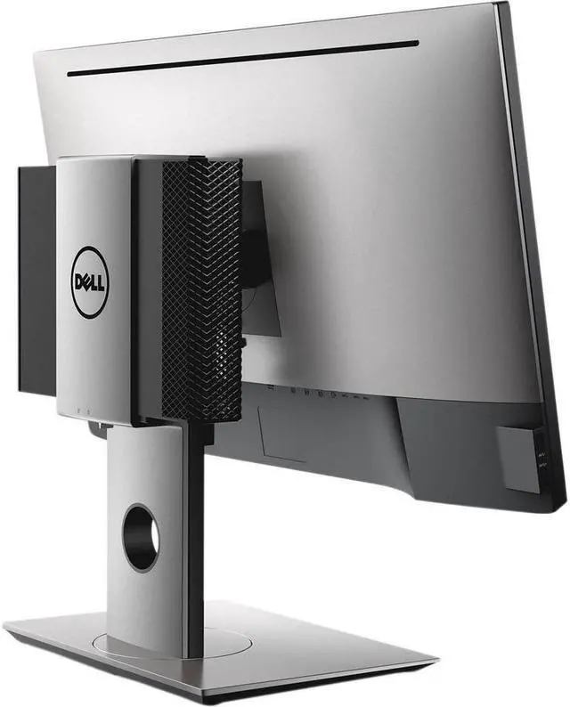 Alt view image 3 of 7 - Dell OptiPlex 3060 Micro All-in-One with Dell 24" 1920 x 1080 Monitor Desktop PC- 8th Gen Intel QUAD Core i3-8100T 3.6GHz 32 GB DDR4 256 GB SSD WiFi BT Windows 11 Pro