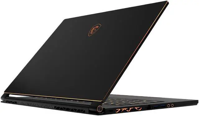 Alt view image 4 of 7 - MSI GS65 Stealth FHD 15.6" 144Hz 7ms Razor Thin Bezel Gaming Laptop - NVIDIA RTX 2070 8G GP - Intel i7-9750H (6 cores), 32GB, 2TB NVMe SSD W10 Pro, RGB Keys Matte Black w/ Gold Diamond cut