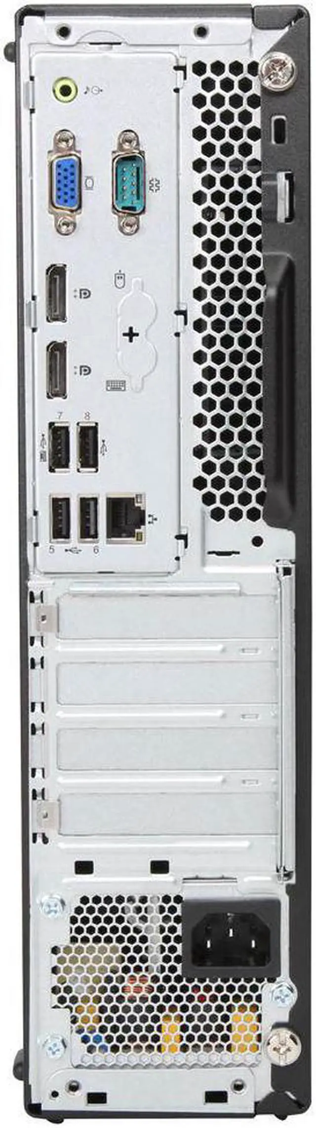 Alt view image 6 of 6 - Lenovo ThinkCentre M720s SFF Desktop - 8th Gen Intel Hexa-Core (6 Cores) i5-8500 up to 4.10 GHz 16 GB DDR4 512 GB M.2 SSD + 1TB SSD DVD-R WiFi/BT Windows 10 Pro