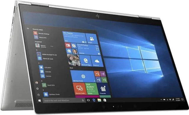 Alt view image 6 of 7 - HP EliteBook X360 1040 G5 G6 13.3" FHD 1920 x 1080 Touchscreen 2-in-1 Flip Design Convertible Notebook - 8th Gen Intel QUAD Core i5-8350U 1TB SSD 16GB DDR4 RAM Wi-Fi BT Webcam Windows 10 Pro