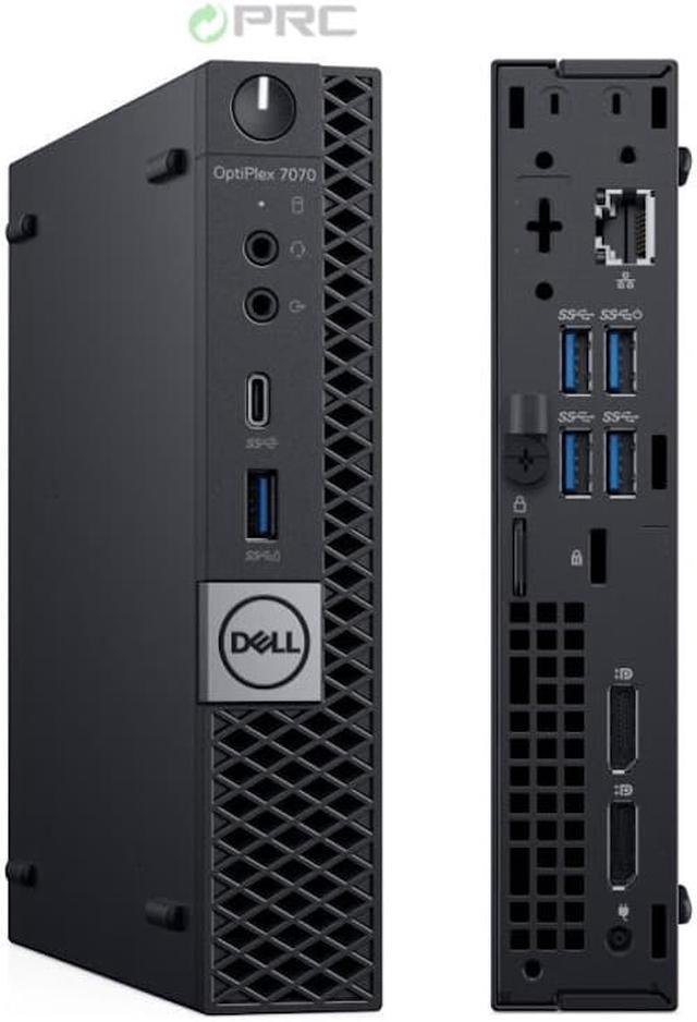 Dell OptiPlex 7060 5060 Micro Desktop PC - 8th Gen Intel Six Core i7-8700T  2.40 GHz 8 GB DDR4 128 GB SSD WiFi BT Windows 10 Pro