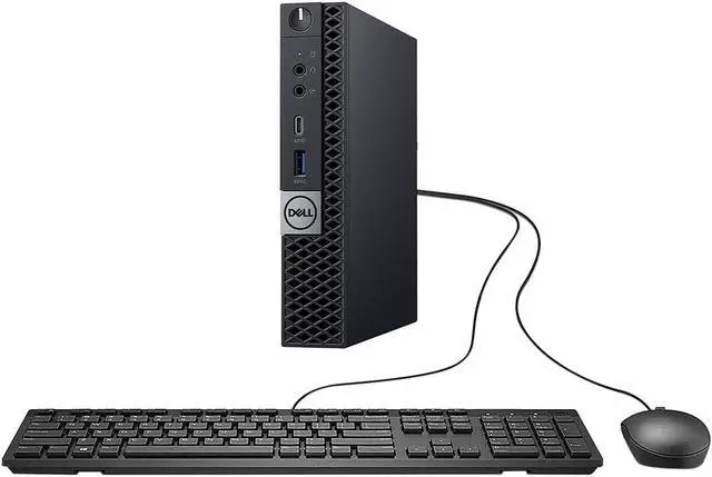 Alt view image 2 of 6 - Dell OptiPlex 7070 5070 Micro Desktop PC - 9th Gen Intel i7-9700T 8-Cores 2.0GHz 32 GB DDR4 1TB SSD WiFi BT Windows 10 Pro