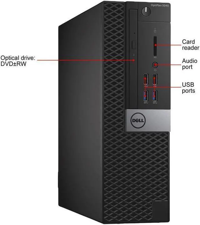 Alt view image 4 of 7 - Dell OptiPlex FHD 22" All-in-One Desktop PC - 6th Gen Intel Quad Core i5-6500 3.20GHz 32 GB DDR4 256 GB M.2 SSD + 1TB HD Windows 10 Pro