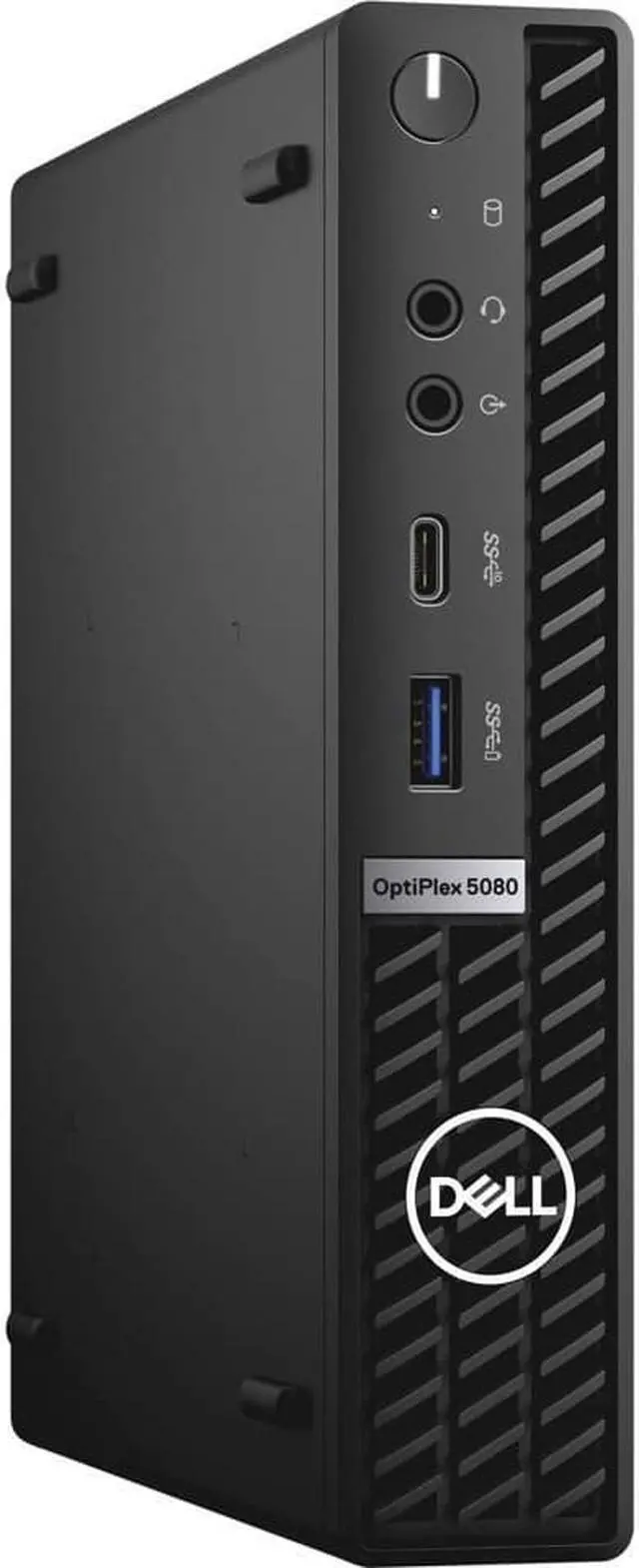 Alt view image 2 of 6 - Dell OptiPlex 5080 7080 Micro Form Factor Desktop PC - 10th Gen Intel Six-Core i5-10500T 2.30 GHz 8 GB DDR4 256 GB SSD WiFi BT Windows 10 Pro