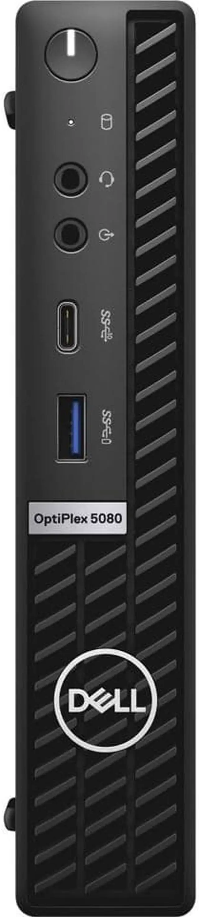 Alt view image 3 of 6 - Dell OptiPlex 5080 7080 Micro Form Factor Desktop PC - 10th Gen Intel Six-Core i5-10500T 2.30 GHz 8 GB DDR4 256 GB SSD WiFi BT Windows 10 Pro