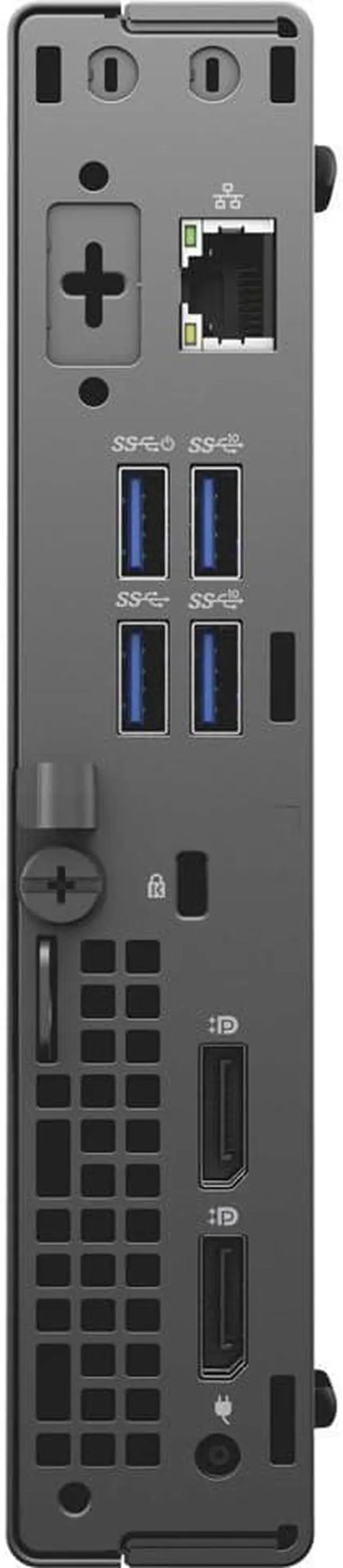 Alt view image 5 of 7 - Dell OptiPlex 7080 5080 3080 Micro Form Factor PC - Intel Core i7 10th Gen i7-10700T Octa-core (8 Core) 2.0GHz 8 GB DDR4 512 GB SSD WiFi BT Windows 10 Pro