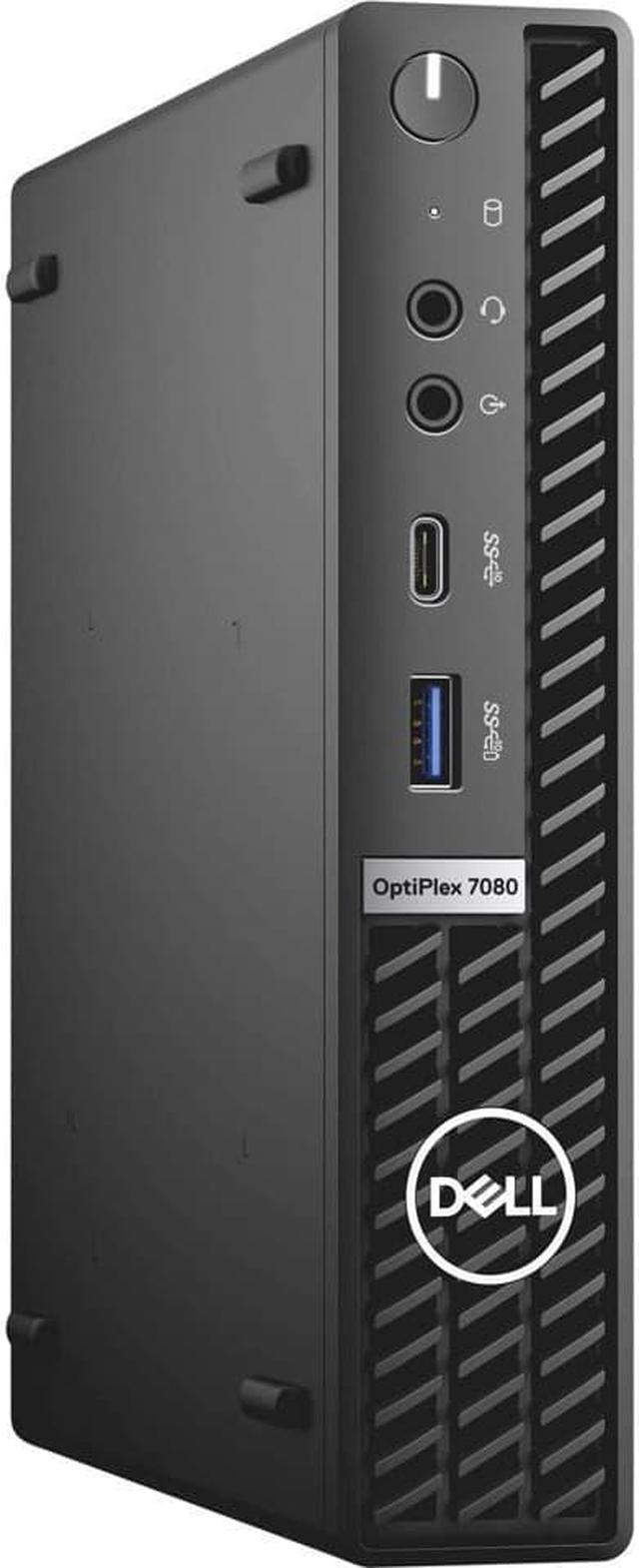 Dell OptiPlex 7080 5080 3080 Micro Form Factor PC - Intel Core i7 10th Gen  i7-10700T Octa-core (8 Core) 2.0GHz 8 GB DDR4 256 GB SSD WiFi BT Windows 10  
