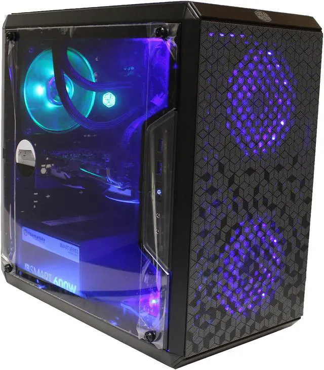 Alt view image 3 of 6 - Custom PRC Ryzen Gaming PC AMD Ryzen 3 1300X 3.5GHz Quad-Core 8GB Crucial Ballistix DDR4 AMD Radeon RX 570 8GB GDDR5 HDMI VR Ready 120GB m.2 SSD 1TB HD 1200 Mbps 802.11ac WiFi LG DVDRW Windows 10 Pro