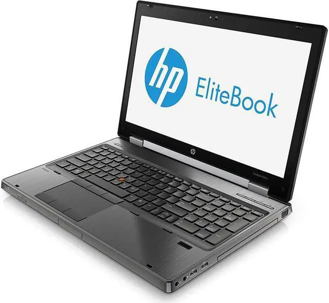 Alt view image 5 of 5 - HP EliteBook  8570W Workstation 15.6" Full HD 1920 x 1080 Resolution Laptop - Intel Quad Core i7 8 GB RAM 128 GB SSD WebCam WiFI DVDR Windows 10 Pro