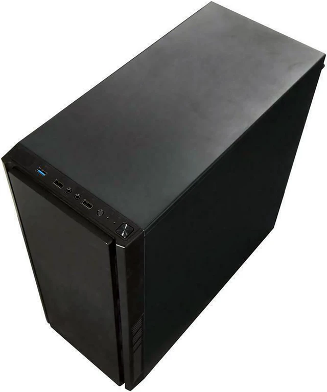Alt view image 2 of 3 - PRC BlueMagic Special Edition Gaming Desktop PC AMD Ryzen 3 3200G 4-Core 3.6GHz 16GB DDR4-3200 RGB RAM AMD Radeon RX 6600 XT 8GB GDDR6 1200Mbps 802.11ac WiFi 256GB NVMe m.2 SSD + 1TB HD Windows 10 Pro
