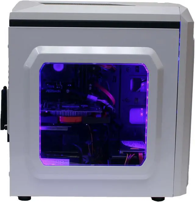 Alt view image 5 of 6 - Custom PRC RGB DIY AMD Gaming PC AMD A12-9800 Quad Core 3.8Ghz 16GB Crucial Ballistix DDR4 RAM 500GB SSD 2TB HD GeForce GTX 650 2GB GDDR5 128-Bit HDMI WiFi LG DVD-RW Windows 10 Pro