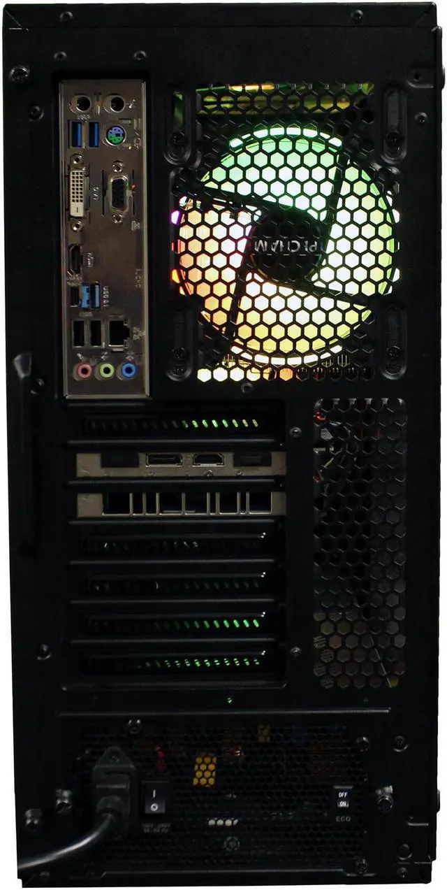 Alt view image 3 of 7 - Custom PRC 1440P/4K Gaming Desktop PC Intel Core i5 9th Gen 9600K 3.7GHz 6-Core Processor MSI NVIDIA GeForce RTX 2060 6GB GDDR6 32GB DDR4-3200 RAM 1TB SSD + 1TB HDD Wi-Fi Bluetooth Windows 10 Pro