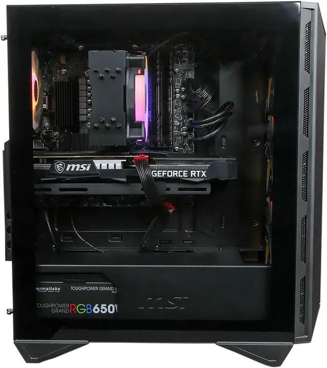 Alt view image 3 of 7 - Custom PRC MSI 1440P/4K Gaming Desktop PC Intel Core i7 12th Gen 12700F 2.1GHz 12-Core Processor MSI GeForce RTX 3060 Ti 16GB DDR4 RAM 1TB Solid State Drive WiFi 6 Bluetooth W11 Home