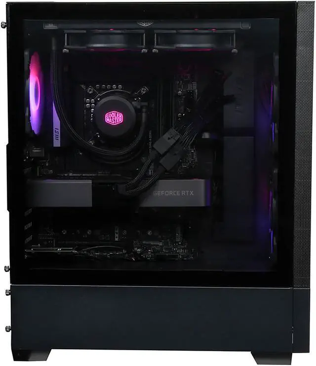 Alt view image 4 of 6 - Custom PRC 1440P/4K Gaming Desktop PC Intel Core i7 12th Gen 12700KF 3.6GHz 12-Core Processor NVIDIA GeForce RTX 3070 Ti 8GB GDDR6X 32GB DDR4-3200 RAM 1TB Solid State Drive Wi-Fi Bluetooth W10P