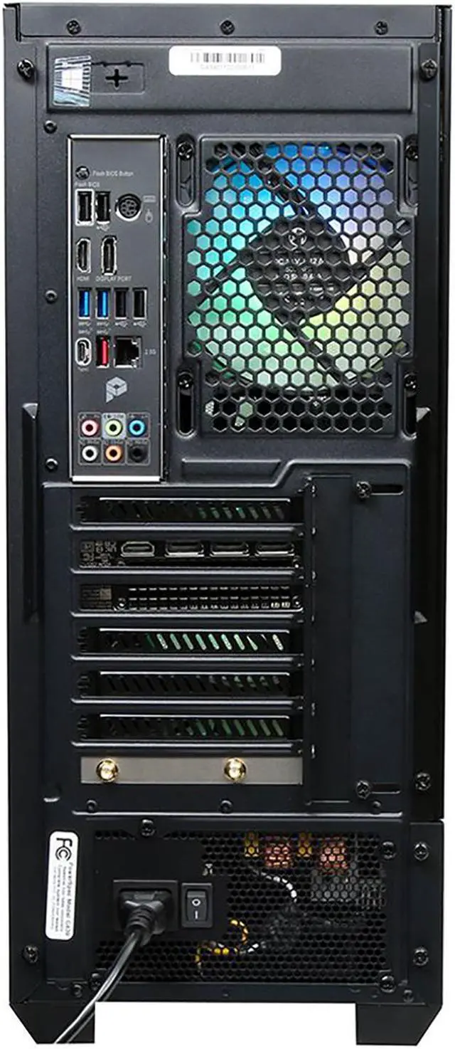 Alt view image 3 of 6 - Custom PRC 1440P/4K Gaming Desktop PC Intel Core i7 12th Gen 12700KF 3.6GHz 12-Core Processor NVIDIA GeForce RTX 3070 Ti 8GB GDDR6X 32GB DDR4-3200 RAM 1TB Solid State Drive Wi-Fi Bluetooth W10P