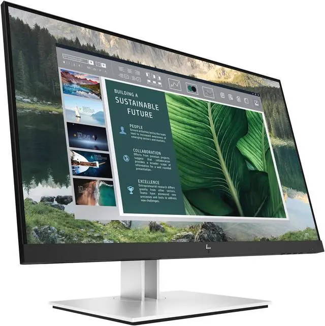 Main image of HP E24u G4 24" (23.8" viewable) Full HD 1920 x 1080 HDMI, DisplayPort, USB-C Monitor