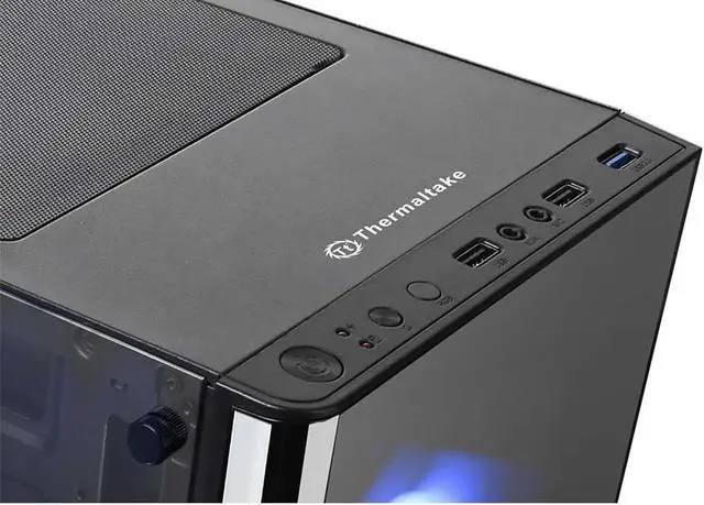 Alt view image 2 of 3 - Custom Built PRC AMD Ryzen Vega Gaming Desktop PC AMD Ryzen 5 5600G 3.9GHz 6-Core Processor Vega 7 Graphics 8GB DDR4 RAM 256GB Solid State Drive Wi-Fi Windows 10 Professional