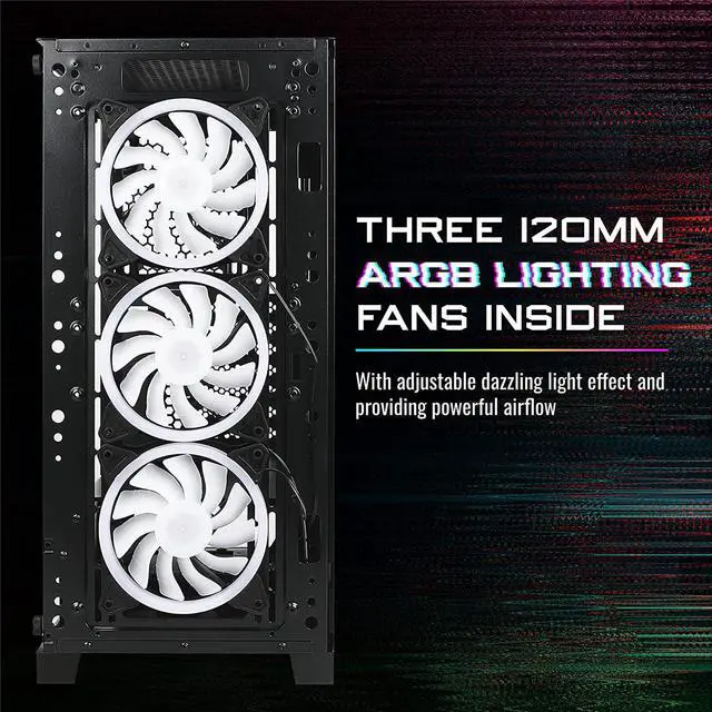 Alt view image 4 of 5 - Custom Built PRC AMD Ryzen Vega Gaming Desktop PC AMD Ryzen 5 5600G 3.9GHz 6-Core Processor Vega 7 Graphics 8GB DDR4 RAM 256GB Solid State Drive Wi-Fi Windows 10 Professional