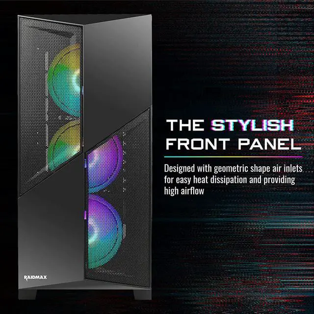 Alt view image 3 of 5 - Custom Built PRC AMD Ryzen Vega Gaming Desktop PC AMD Ryzen 5 5600G 3.9GHz 6-Core Processor Vega 7 Graphics 8GB DDR4 RAM 256GB Solid State Drive Wi-Fi Windows 10 Professional