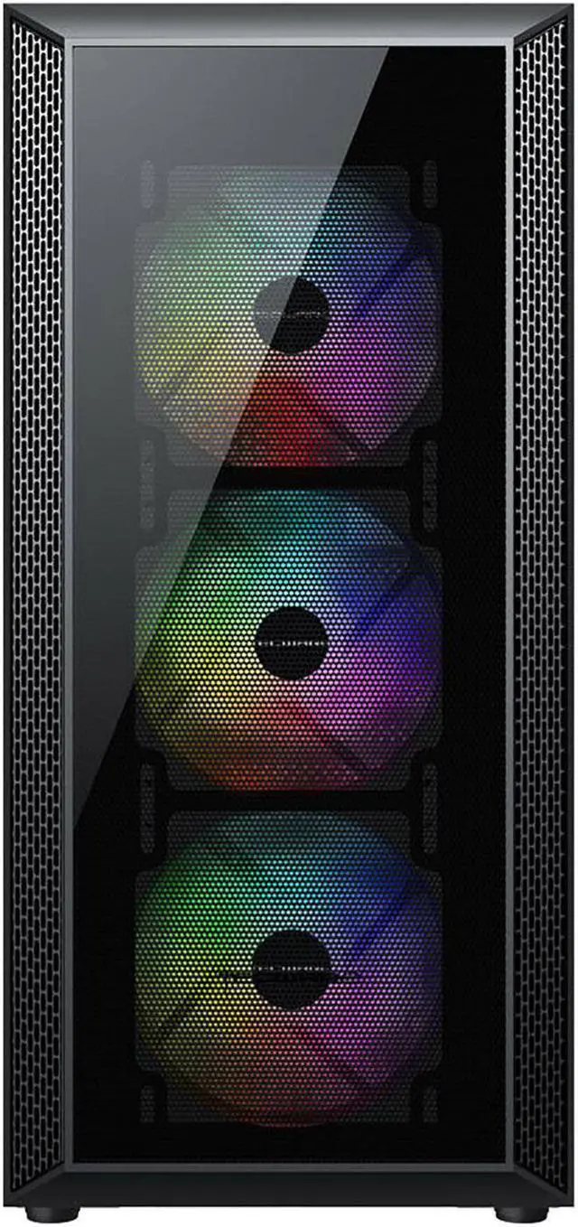 Alt view image 2 of 3 - Custom Built PRC AMD Ryzen Vega Gaming Desktop PC AMD Ryzen 5 5600G 3.9GHz 6-Core Processor Vega 7 Graphics 8GB DDR4 RAM 256GB Solid State Drive Wi-Fi Windows 10 Professional