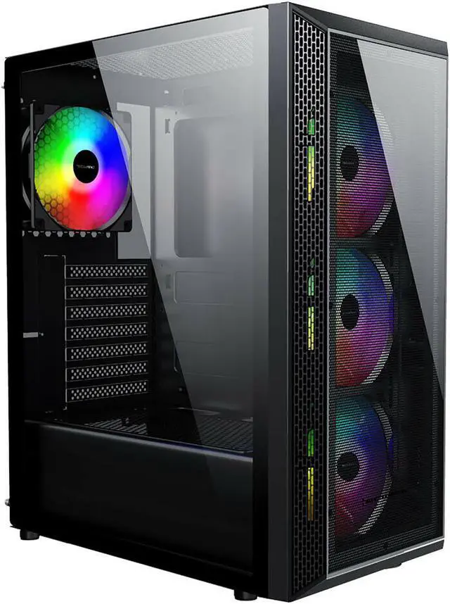 Main image of Custom Built PRC AMD Ryzen Vega Gaming Desktop PC AMD Ryzen 5 5600G 3.9GHz 6-Core Processor Vega 7 Graphics 8GB DDR4 RAM 256GB Solid State Drive Wi-Fi Windows 10 Professional