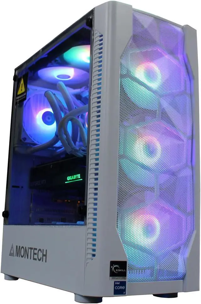 Main image of PRC White Magic Next-Level Gaming Desktop PC 12th Gen. Intel Core i7-12700K 3.6GHz 12-Core 16GB DDR5-5200 RAM NVIDIA GeForce RTX 3070 8GB GDDR6 2TB NVMe M.2 SSD Wi-Fi Bluetooth W11 Home