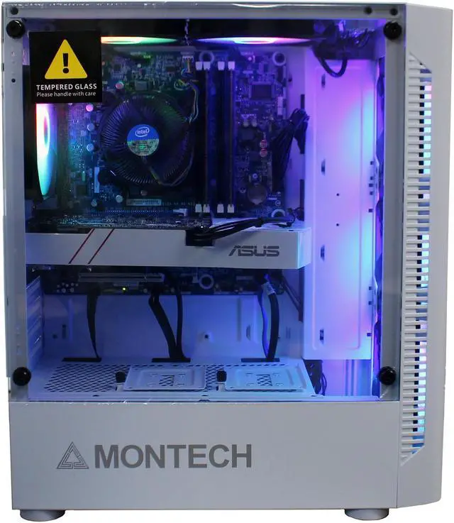 Alt view image 2 of 7 - PRC WHITEGOLD Special Edition Custom Gaming PC Intel Core i7-2600 3.4GHz Quad Core 16GB DDR3 1TB SSD NVIDIA GeForce GTX 960 4GB GDDR5 Wi-Fi BT W10 Home