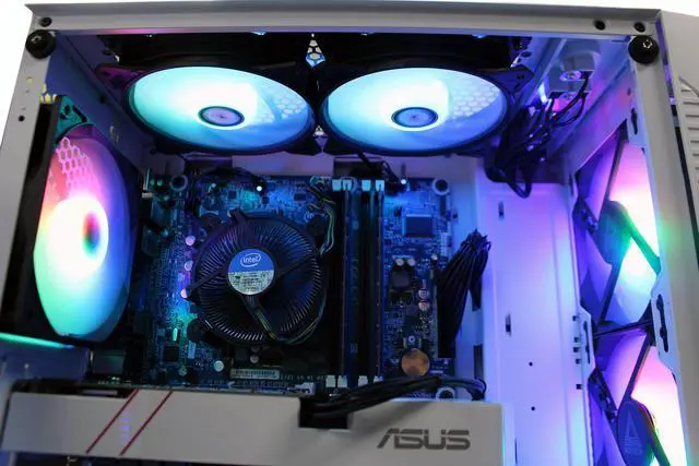 Alt view image 3 of 7 - PRC WHITEGOLD Special Edition Custom Gaming PC Intel Core i7-2600 3.4GHz Quad Core 16GB DDR3 1TB SSD NVIDIA GeForce GTX 960 4GB GDDR5 Wi-Fi BT W10 Home