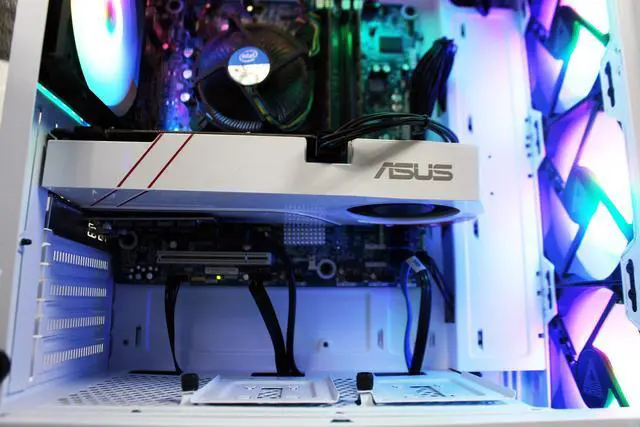 Alt view image 4 of 7 - PRC WHITEGOLD Special Edition Custom Gaming PC Intel Core i7-2600 3.4GHz Quad Core 16GB DDR3 1TB SSD NVIDIA GeForce GTX 960 4GB GDDR5 Wi-Fi BT W10 Home