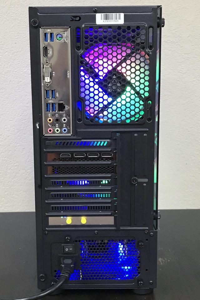Alt view image 3 of 4 - PRC X-FORCE Special Edition Custom Gaming PC Intel Core i7-7700 3.6GHz Quad Core 16GB DDR4 1TB SSD AMD Radeon RX 6600 8GB GDDR6 802.11AC Wi-Fi Bluetooth 5.0 W10 Home