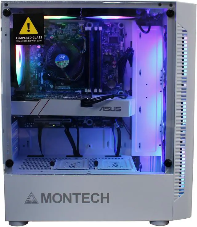 Alt view image 2 of 7 - PRC WHITEGOLD Special Edition Custom Gaming PC Intel Core i7-2600 3.4GHz Quad Core 16GB DDR3 1TB SSD NVIDIA GeForce GTX 970 4GB GDDR5 Wi-Fi BT W10 Home