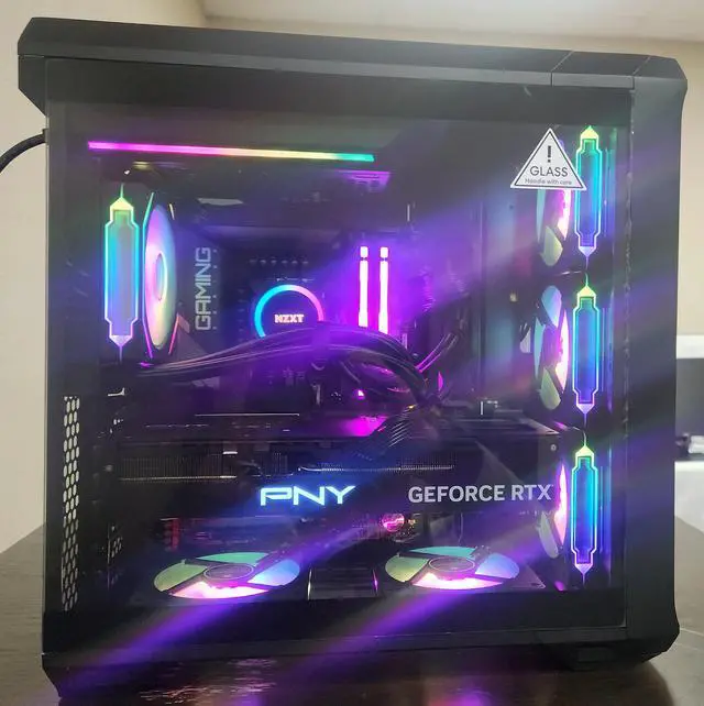 Alt view image 5 of 7 - PRC ComeGetSum Special Edition Custom Gaming PC Intel Core i9-13900K 3.0GHz 16GB DDR5 1TB M.2 PCIe NVMe SSD NVIDIA GeForce RTX 4090 24GB GDDR6X Wi-Fi BT W11 Home