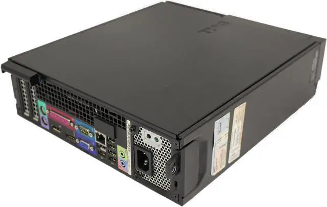 Alt view image 3 of 6 - Dell OptiPlex 960 SFF Desktop Intel Core 2 Quad 2.4GHz 4GB DDR2 RAM 1TB HD DVDRW Windows 7 Professional 64-Bit