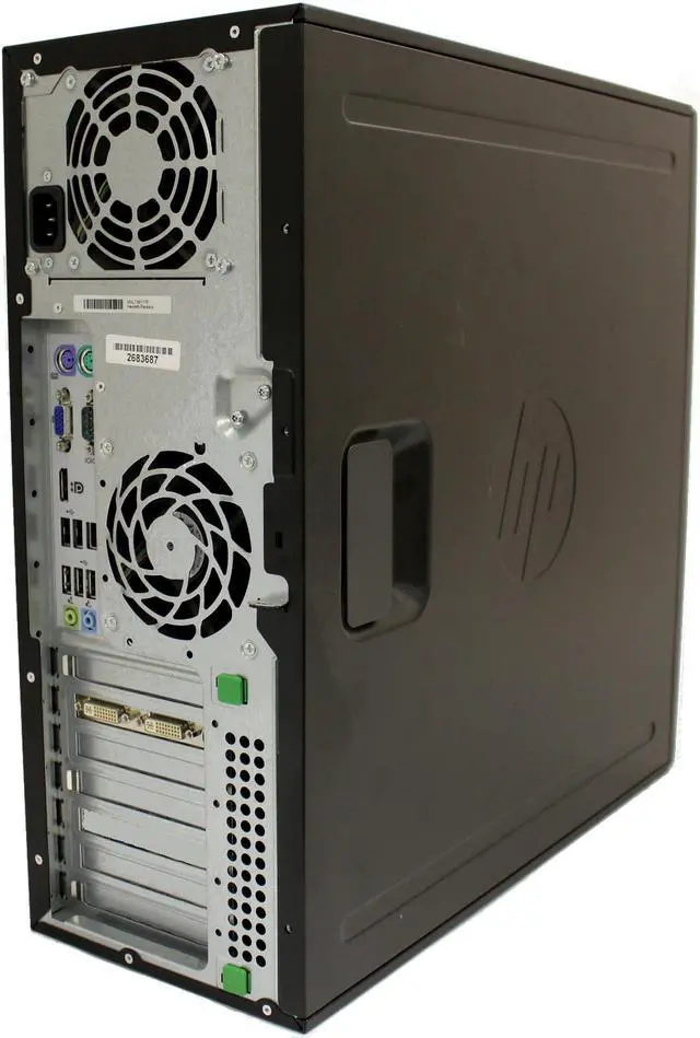 Alt view image 6 of 7 - HP Compaq 8200 Elite Tower Desktop - Intel Quad Core i5 3.10GHz - 4GB DDR3 RAM - 500 GB HDD - DVD RW - Microsoft Windows 7 Professional 64-Bit