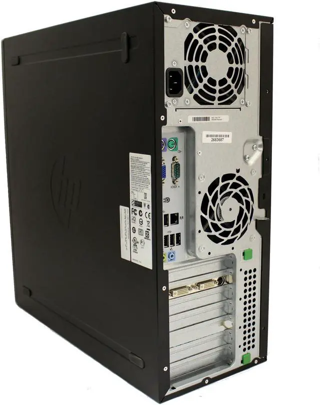 Alt view image 5 of 7 - HP Compaq 8200 Elite Tower Desktop - Intel Quad Core i5 3.10GHz - 4GB DDR3 RAM - 500 GB HDD - DVD RW - Microsoft Windows 7 Professional 64-Bit