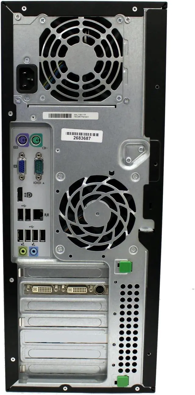 Alt view image 4 of 7 - HP Compaq 8200 Elite Tower Desktop - Intel Quad Core i5 3.10GHz - 4GB DDR3 RAM - 500 GB HDD - DVD RW - Microsoft Windows 7 Professional 64-Bit