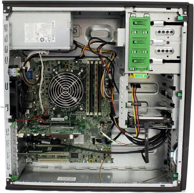 Alt view image 7 of 7 - HP Compaq 8200 Elite Tower Desktop - Intel Quad Core i5 3.10GHz - 4GB DDR3 RAM - 500 GB HDD - DVD RW - Microsoft Windows 7 Professional 64-Bit