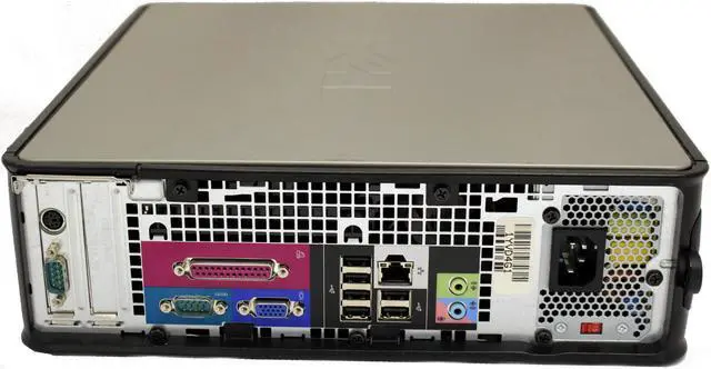 Alt view image 6 of 14 - Dell OptiPlex 755 SFF Desktop - Intel Core 2 Duo 2.2Ghz, 4GB, 750GB, DVD-Combo, Win 7 Professional 64-Bit