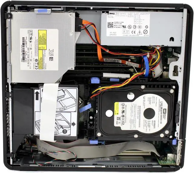 Alt view image 9 of 14 - Dell OptiPlex 755 SFF Desktop - Intel Core 2 Duo 2.2Ghz, 4GB, 750GB, DVD-Combo, Win 7 Professional 64-Bit
