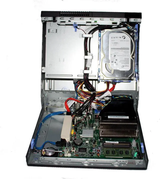 Alt view image 7 of 7 - Lenovo ThinkCentre M90p(3853) USFF Desktop Intel Core i5-650 3.20GHz Dual Core 8GB DDR3 SDRAM 750GB HD DVD-RW Microsoft Windows 7 Professional 64-bit